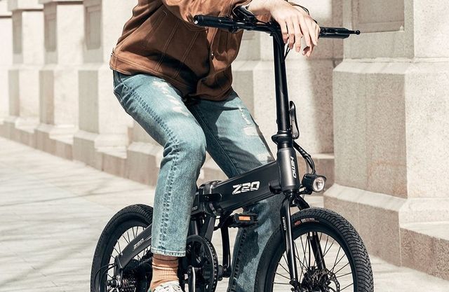 Электровелосипед складной Xiaomi HIMO Z20, серый фото 6