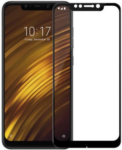 Защитное стекло для Xiaomi Pocophone F1 Full Screen Full Glue Black, Redline фото 1